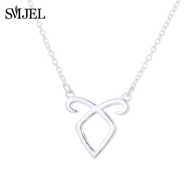 SMJEL Animal Horse Pendant Necklace Women Men Jewelry Cute Horse Shoe Hoof Necklaces Choker Collier Wholesale