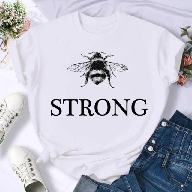 Short Sleeve Horse Animal Trend 90s Fashion Summer Women Print T Shirt Female Casual Top Tshirts Cartoon Graphic Tee T-Shirt